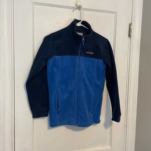 Blue Columbia boys fleece size Medium